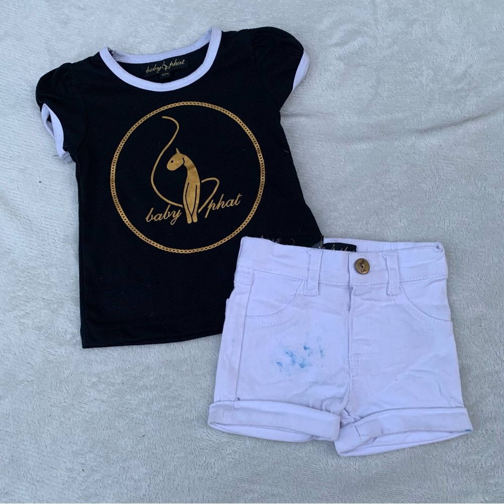 Girl’s Baby Phat Short Set